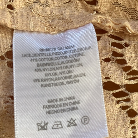 Jenny Yoo Collection Lace Sleeveless Blush Pink‎ Cropped Top XS - Picture 3 of 4